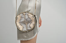 Charger l'image dans la galerie, Sac Ô Jacquard Gris « Damas »