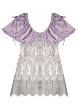 Charger l'image dans la galerie, Mini Rocaille Lavande / Argent Gris