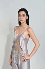 Charger l'image dans la galerie, Camisole Hermès Améthyste / Doré