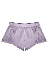 Charger l'image dans la galerie, Shorty Barcarolle en soie Lavande