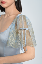 Charger l'image dans la galerie, Robe La Lagune Bleu / Doré