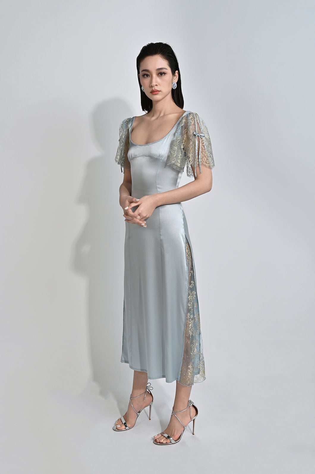 Robe La Lagune Bleu / Doré